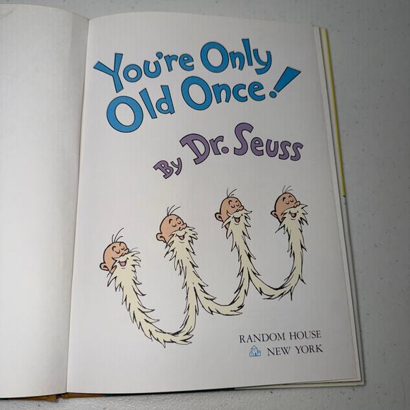 Dr. Seuss You're Only Old Once! Adult Book Classic Short Story - Picture 2 of 4